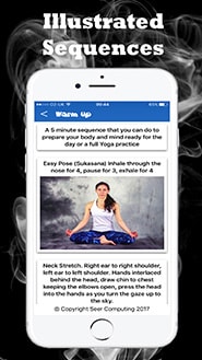 Sequences of poses gives suggested practice flows